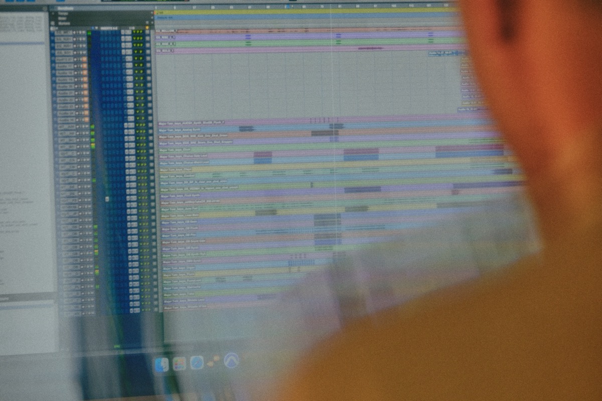 Die Session zu „Major Tom“